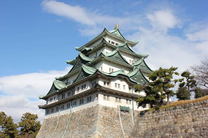 広大な名古屋城