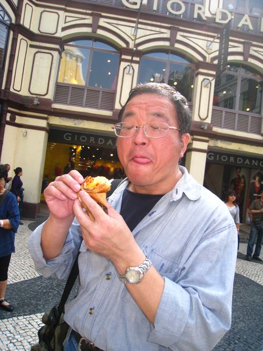 エッグタルト、美味!