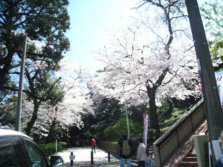 元町公園入り口から撮影