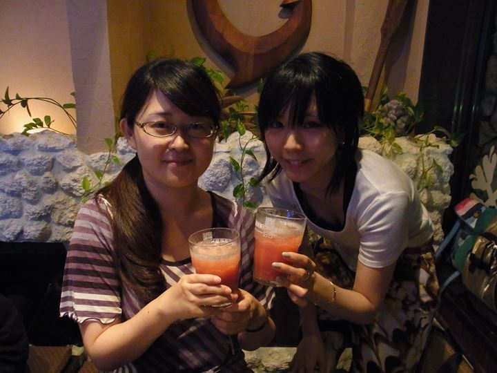 女子の乾杯（＾◇＾キラキラ☆