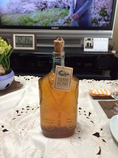 熟成された手作り梅酒です！