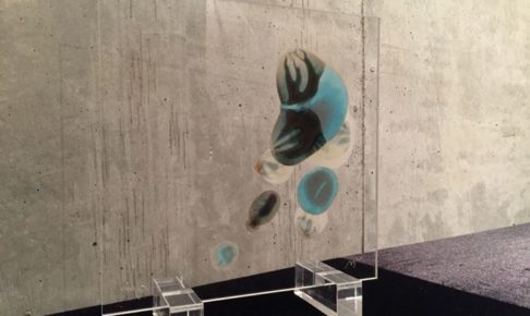 フジムラコンテンポラリーアート所属、K. Ashino氏による色脈作品