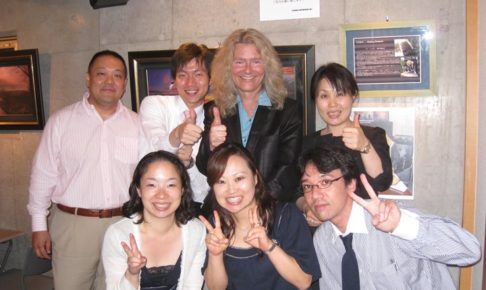 ウレ・リトゲン画伯、初来場展の写真（2009年）
