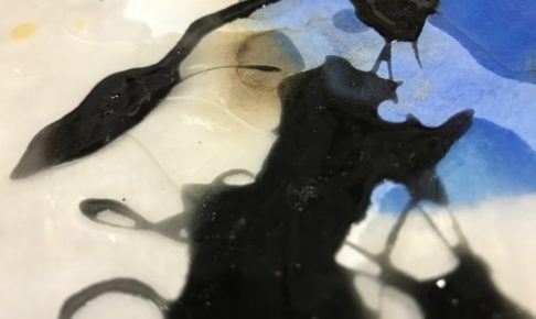 K.Ashino氏による企画展「宇宙」の作品写真
