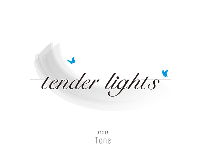 企画展「tender lights」のはがき写真