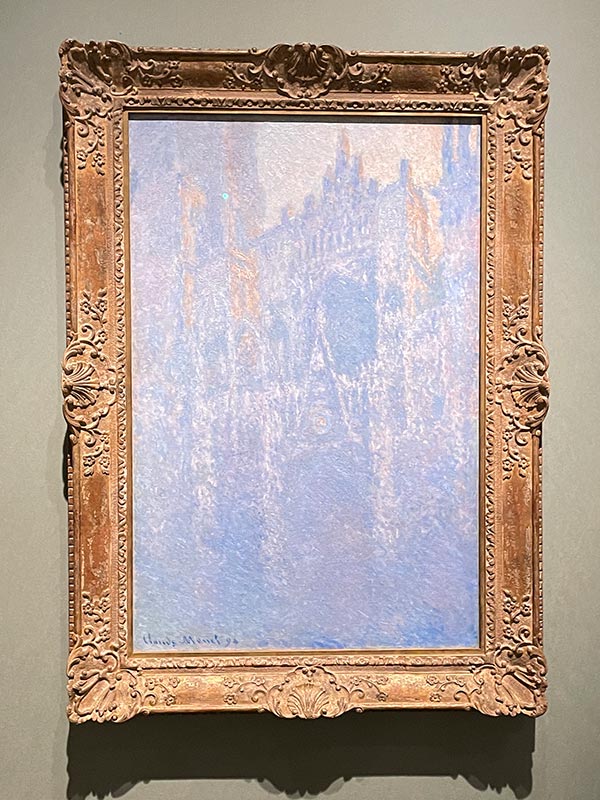 クロード・モネ《ルーアン大聖堂のファサード（朝霧）》1894年 油彩・カンヴァス フォルクヴァング美術館
