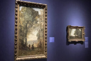 「国立西洋美術館リニューアルオープン記念 自然と人のダイアローグ フリードリヒ、モネ、ゴッホからリヒターまで」展の様子