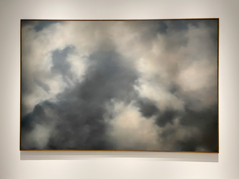 ゲルハルト・リヒター《雲》1970年 油彩・カンヴァス フォルクヴァング美術館