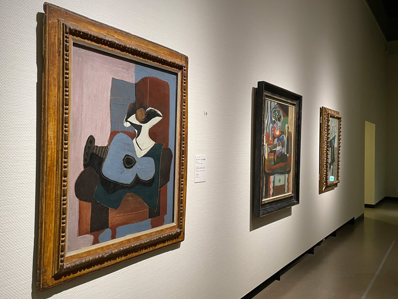 「ピカソとその時代 ベルリン国立ベルクグリューン美術館展」の作品展示写真