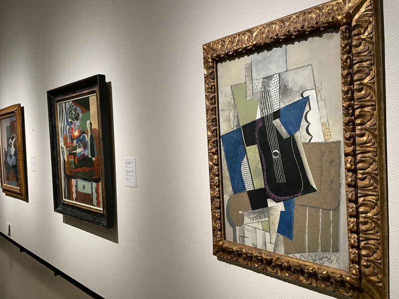 「ピカソとその時代 ベルリン国立ベルクグリューン美術館展」の作品展示写真