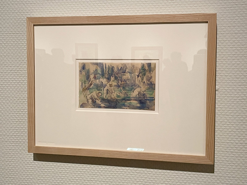 「ピカソとその時代 ベルリン国立ベルクグリューン美術館展」の作品展示写真