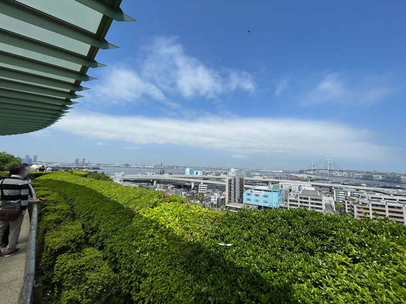 港の見える丘公園から見た景色