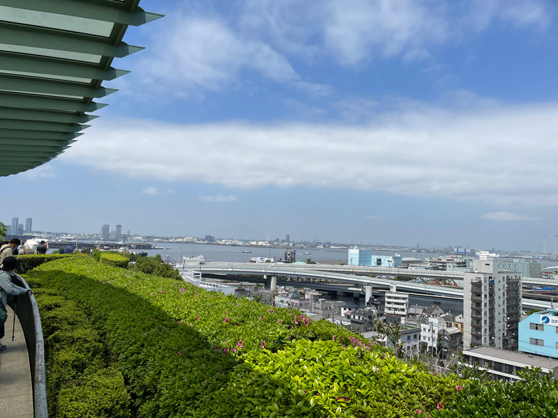 港の見える丘公園から見た景色