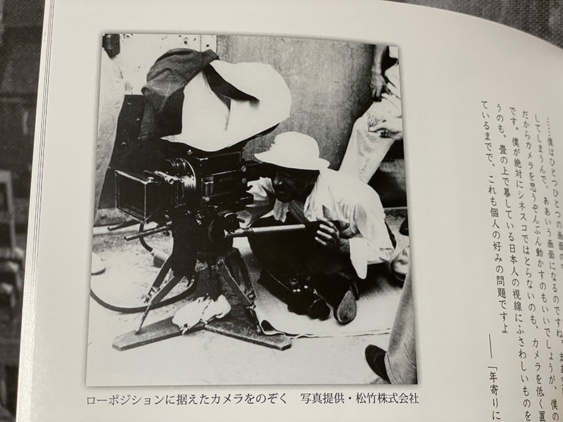 小津安二郎監督の写真