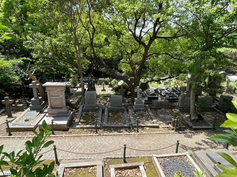横浜外国人墓地の写真