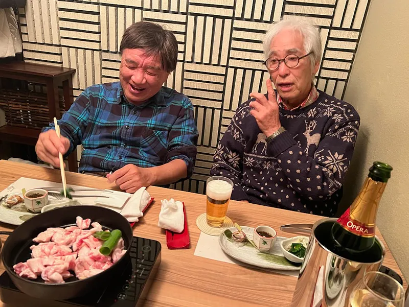 ふたりの巨匠と分かち合う、冬の夜長の芸術談義