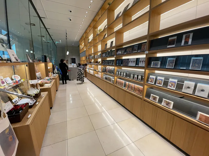 パナソニック汐留美術館のグッズ売り場