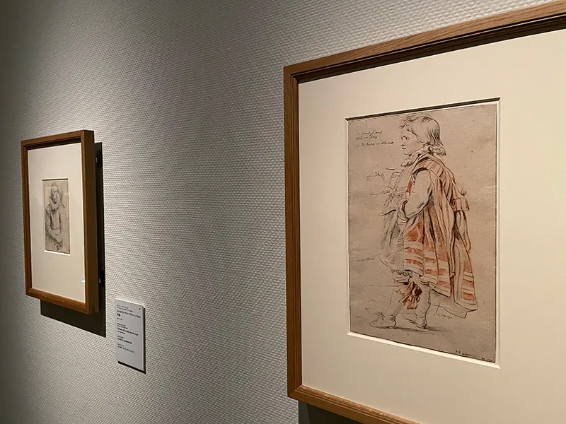 「スウェーデン国立美術館 素描コレクション展―ルネサンスからバロックまで」の館内写真