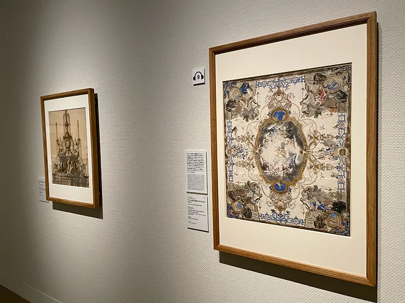 「素描コレクション展」の展示作品写真