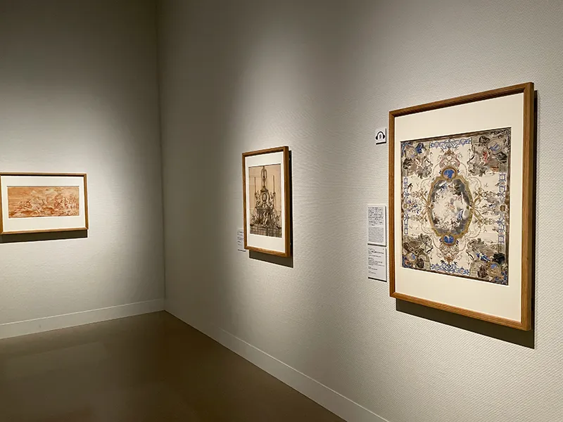 「スウェーデン国立美術館素描コレクション展―ルネサンスからバロックまで(国立西洋美術館)」の展覧会写真