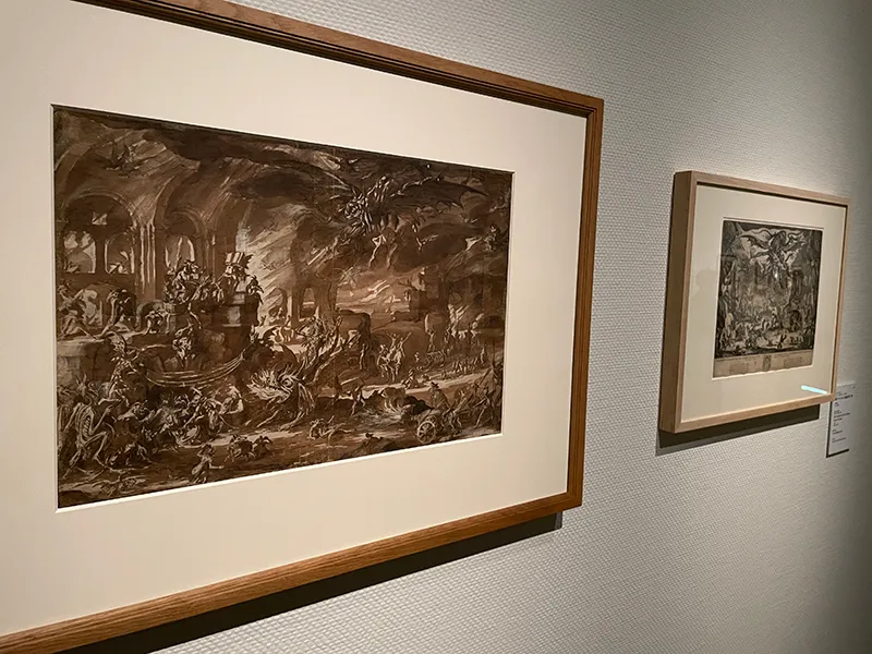 「スウェーデン国立美術館素描コレクション展―ルネサンスからバロックまで(国立西洋美術館)」の展覧会写真