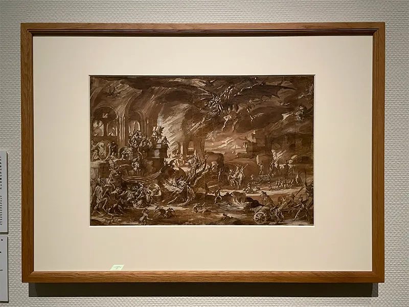 「スウェーデン国立美術館素描コレクション展―ルネサンスからバロックまで(国立西洋美術館)」の展覧会写真