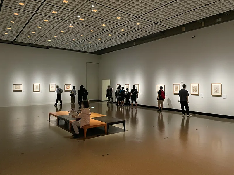 「スウェーデン国立美術館素描コレクション展―ルネサンスからバロックまで(国立西洋美術館)」の展覧会写真